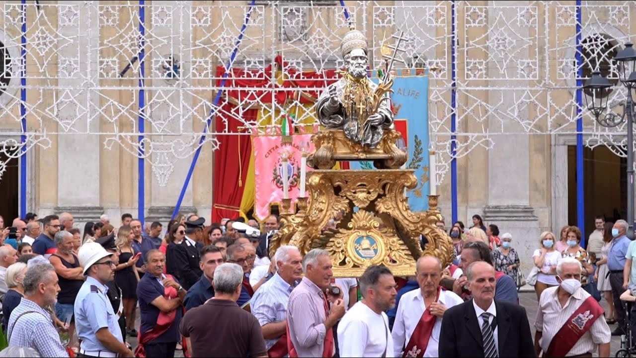 Alife 11aug22  - San Sisto processione lunga