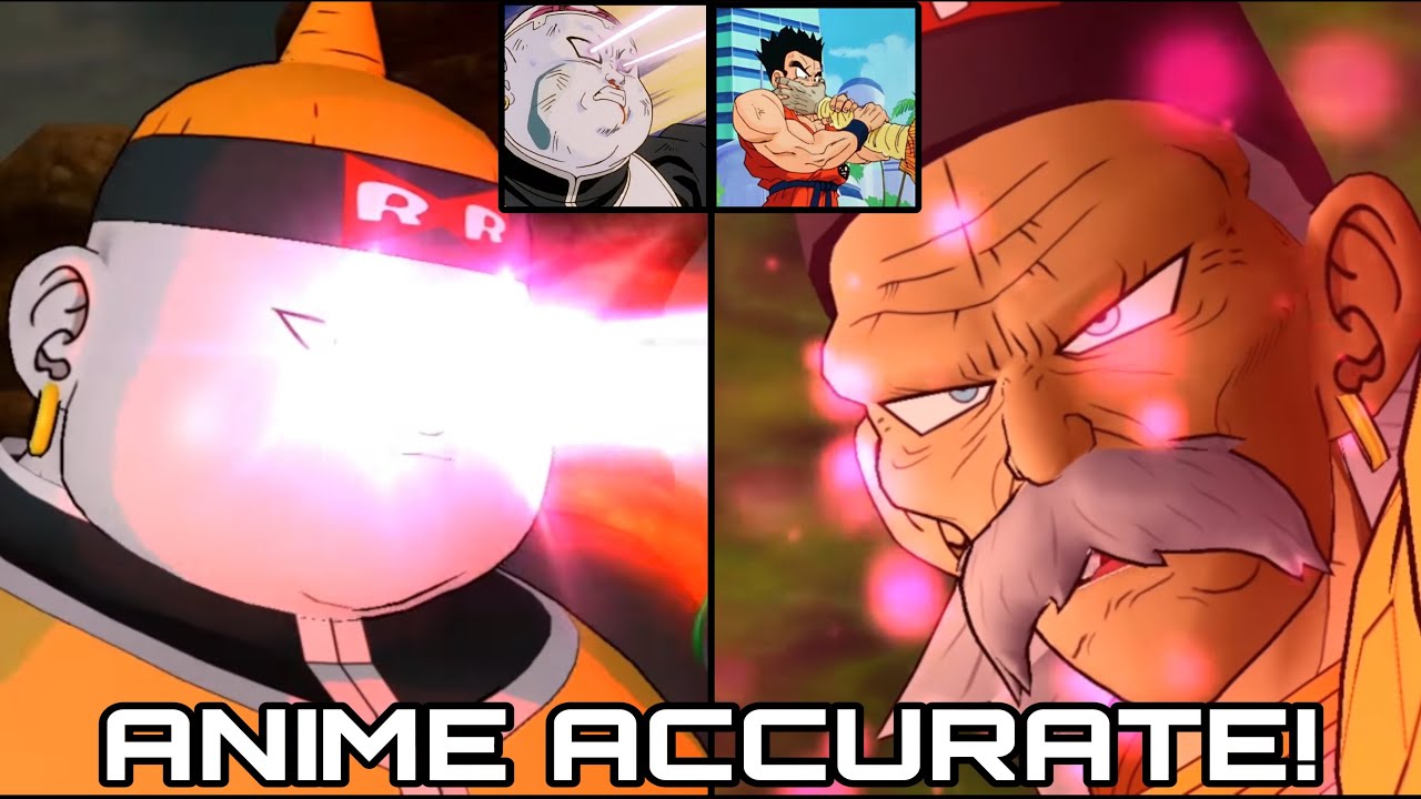 Dragon Ball Raging Blast 2 Android 19 & Android 20 FULL Moveset