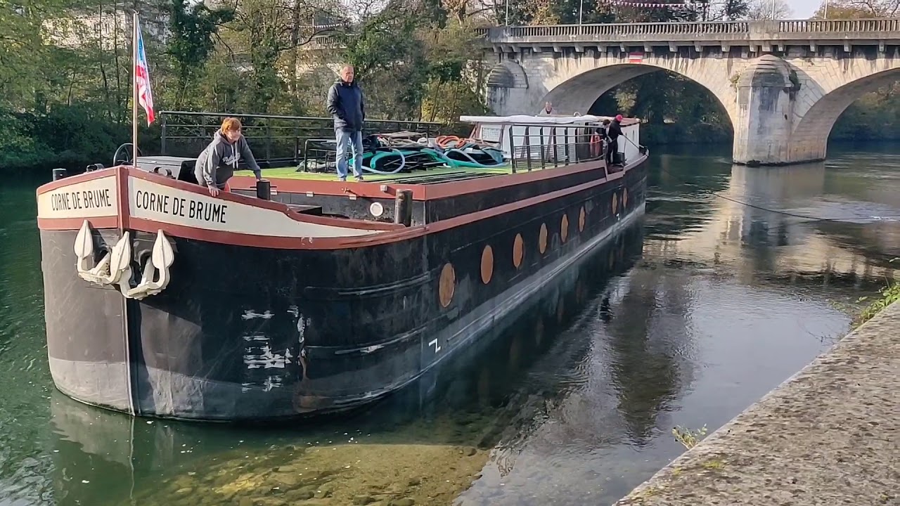 Arrivée mouvementée de la Peniche