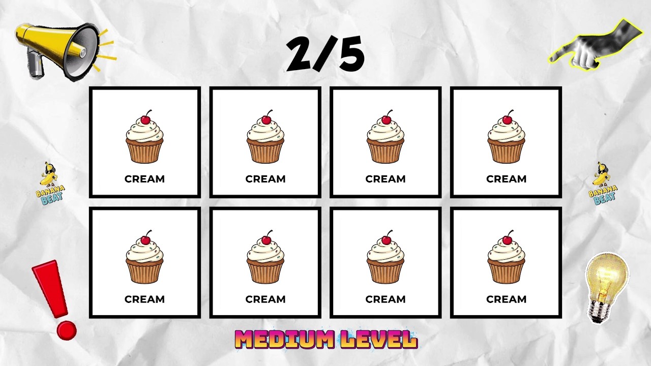 SAY THE WORD ON BEAT CHALLENGE pt.29-31 ⚡️ 1 to 5 Levels: from VERY EASY to IMPOSSIBLE