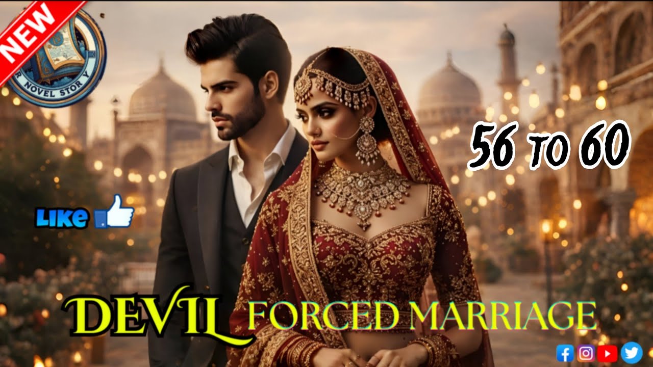 Devil Forced Marriage || Ep - 56 to 60 || दीक्षित का रोमांटिक मूड और अश्क के ओंठो को चूसना || #viral