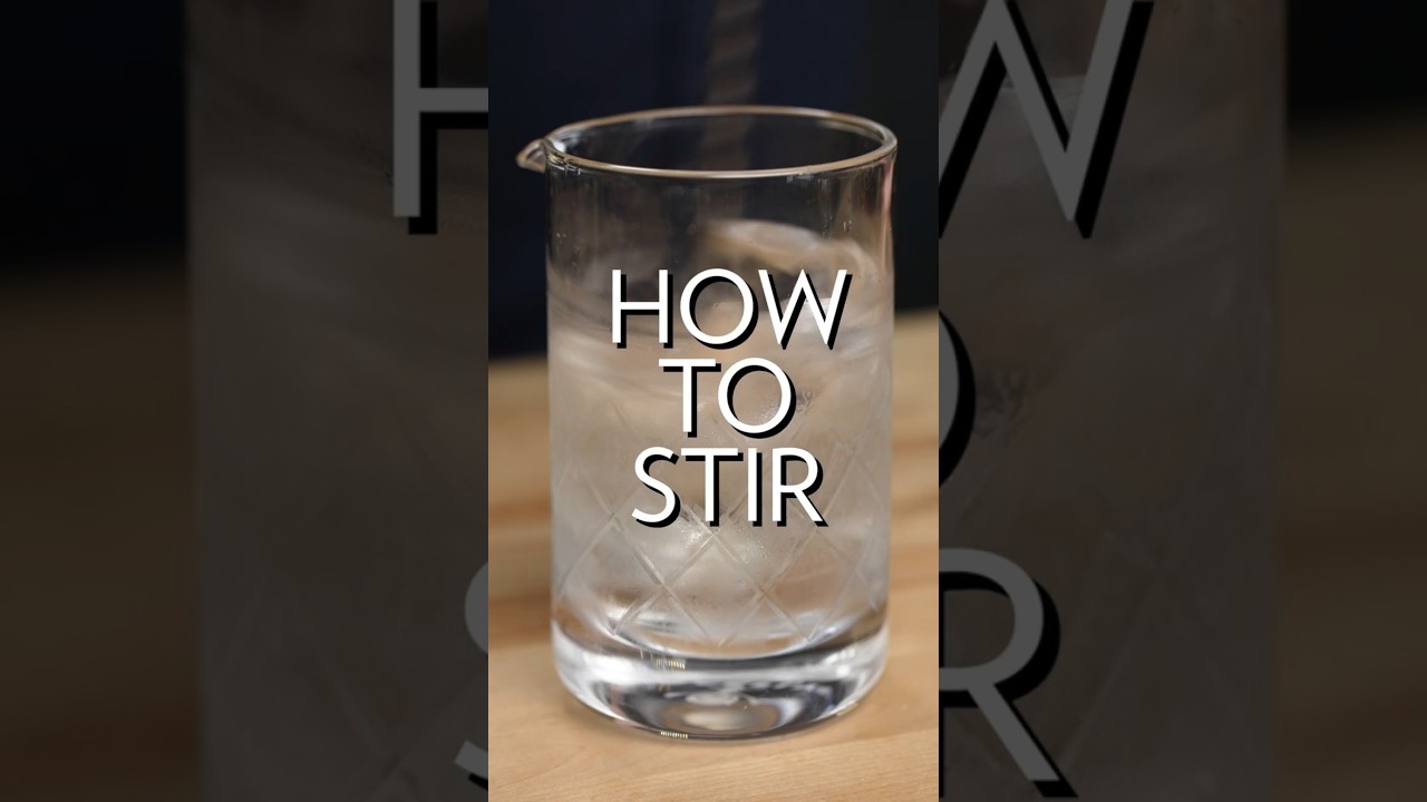 Stirring Master Class