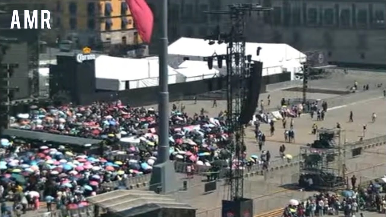 TODO LISTO PARA EL CONCIERTO DE SHAKIRA ESTE 1° DE MARZO