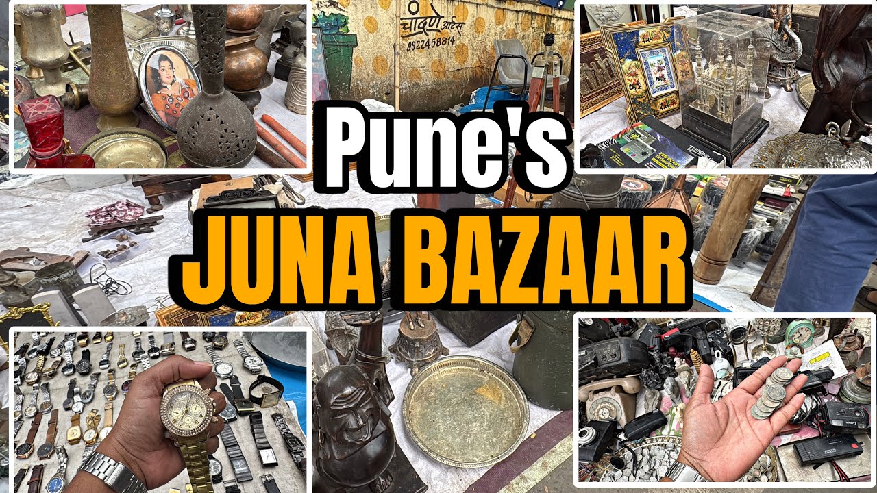 Pune’s juna bazaar 🎺 | chor bazaar | #junabazar #chorbazar #pune #punemarket #punekar 