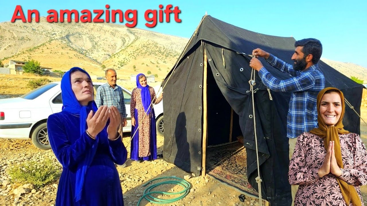 🏕🙏Saving a pregnant mother from wandering; a gift that made everyone emotional