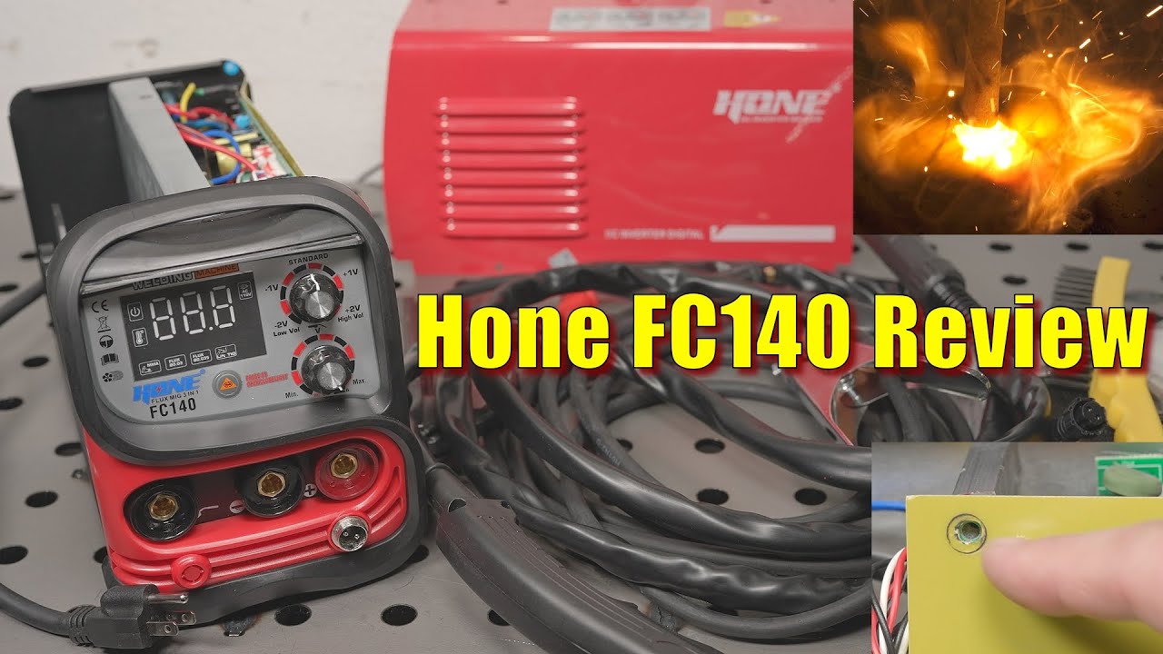 Hone FC140 — обзор многофункционального сварочного аппарата за 120 долларов