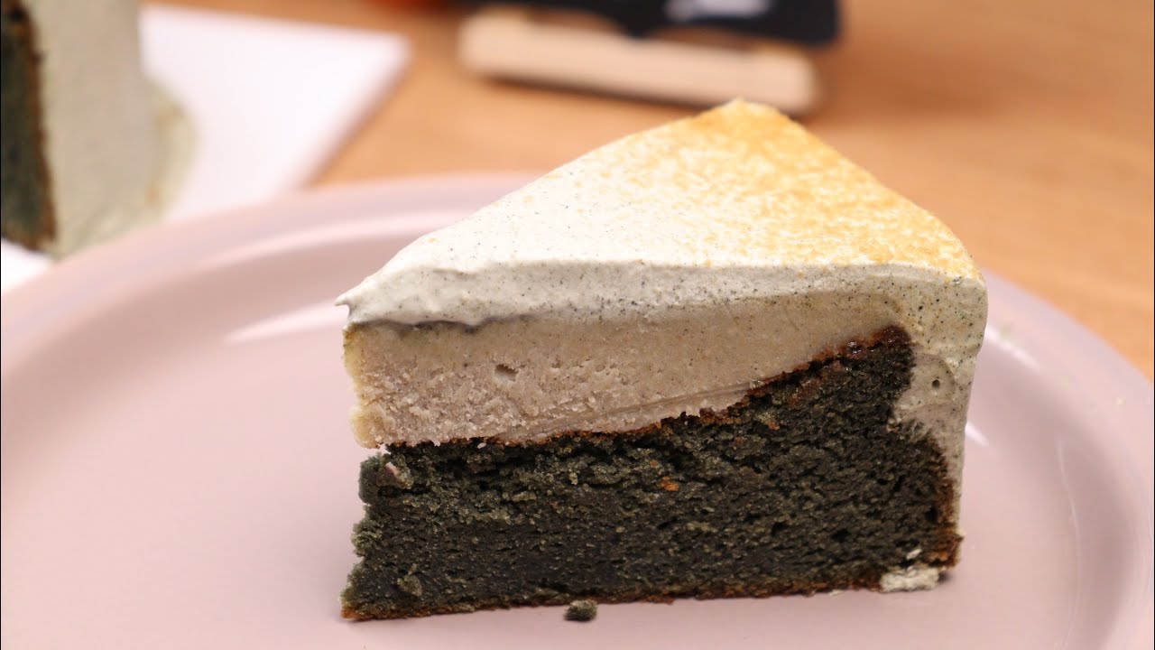할매입맛을 위한 쑥 베이킹! 쑥 흑임절미 갸또 만들기