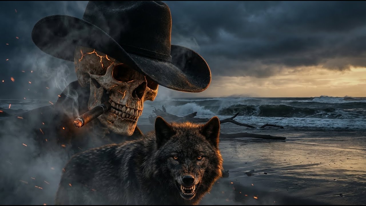 Only the Dead Keep Order 🔥 Dark Country Western Mix | Skeleton Outlaw & Wolf