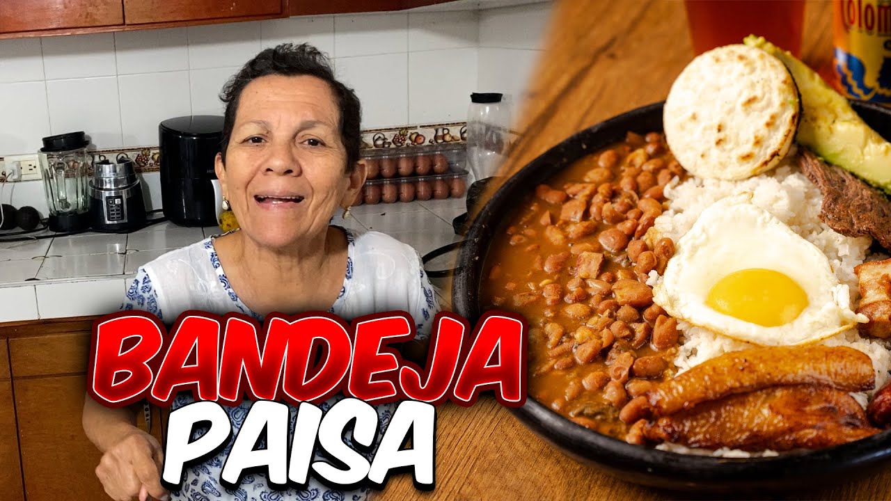 Como hacer BANDEJA PAISA al estilo MITA