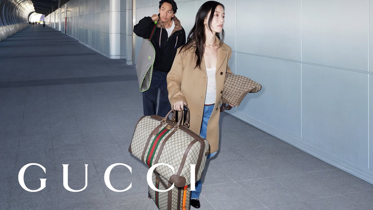 Ni Ni and Chang Chen for Gucci Valigeria