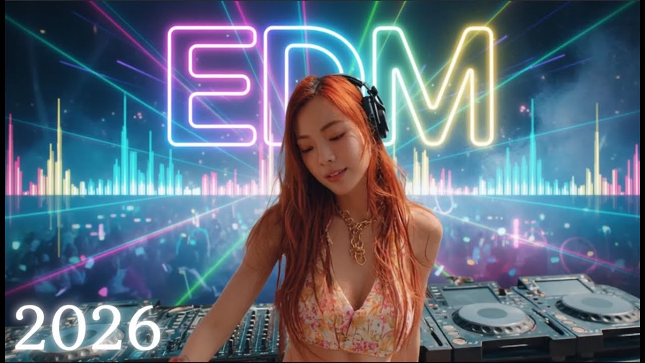 🚀🎶 TOP EDM CLUB BANGER 2026 Party Mix – Korean DJ Girl Live Set | Party Energy 🔊 #dj #music