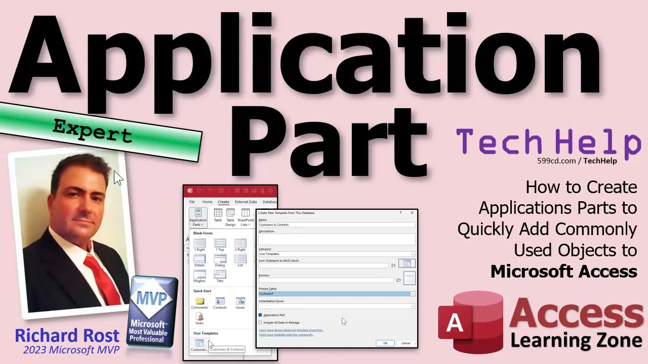 Creating Application Parts in Microsoft Access: Step-by-Step Guide