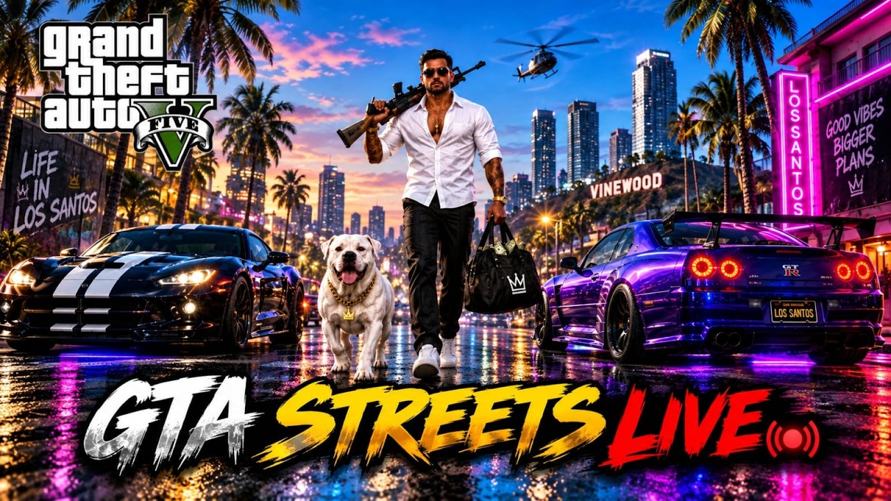 🔴 GTA 5 LIVE - DON'T BLINK! SECRET MOD😱 ACTIVATED  #gtalive#gtaonline