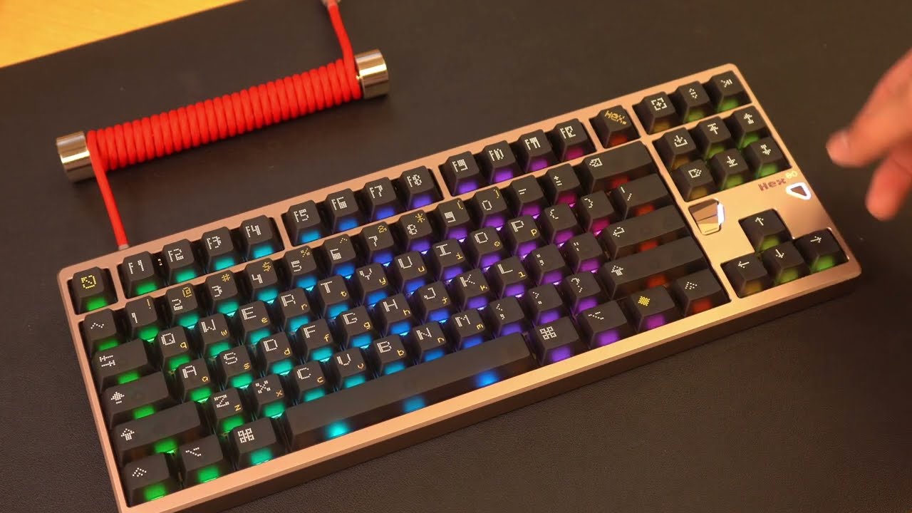 Hex80 Hall Effect Keyboard Unboxing and Sound Test