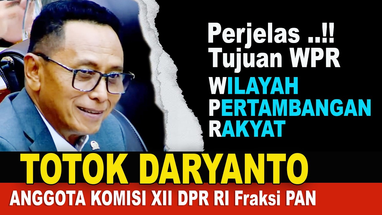 Pertambangan Rakyat Kalau Tidak Jelas Tujuannya Untuk Kepentingan Rakyat, Batalkan Saja !