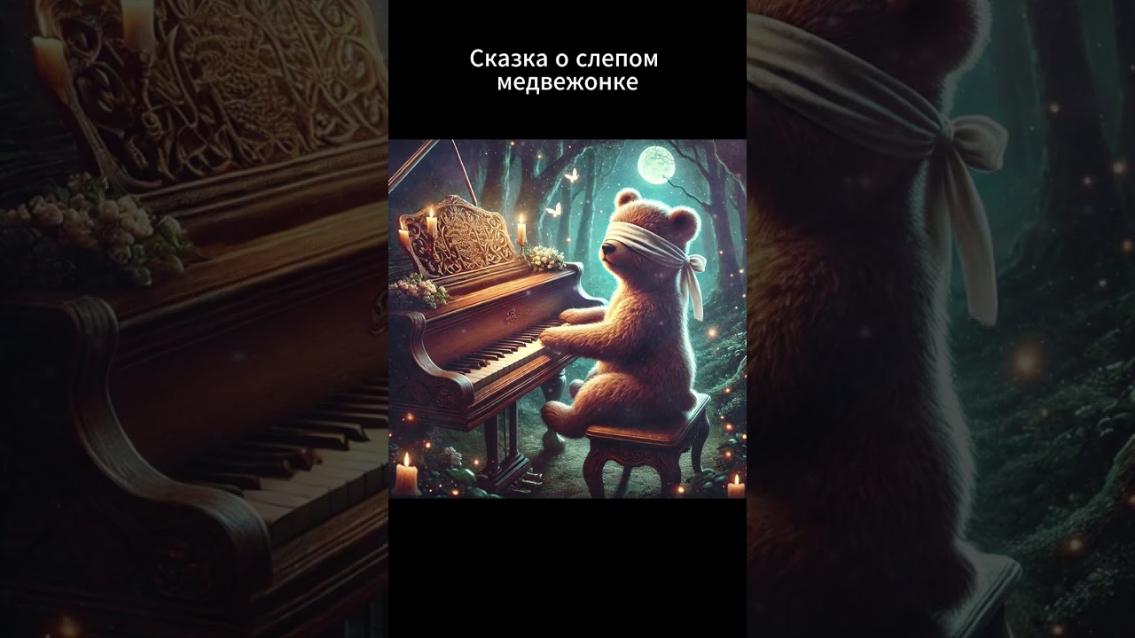 Аудиосказка «Слепой медвежонок»