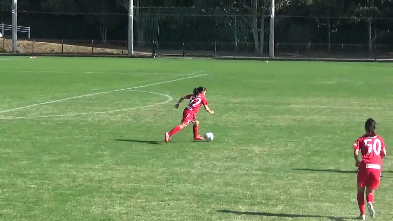 高円宮妃杯　JFA　第29回　全日本U-15女子サッカー選手権大会２回戦（2024年12月8日磐田スポーツ交流の里ゆめりあ球技場）SATOなでしこU-15　×　INAC神戸テゾーロ（前半１）