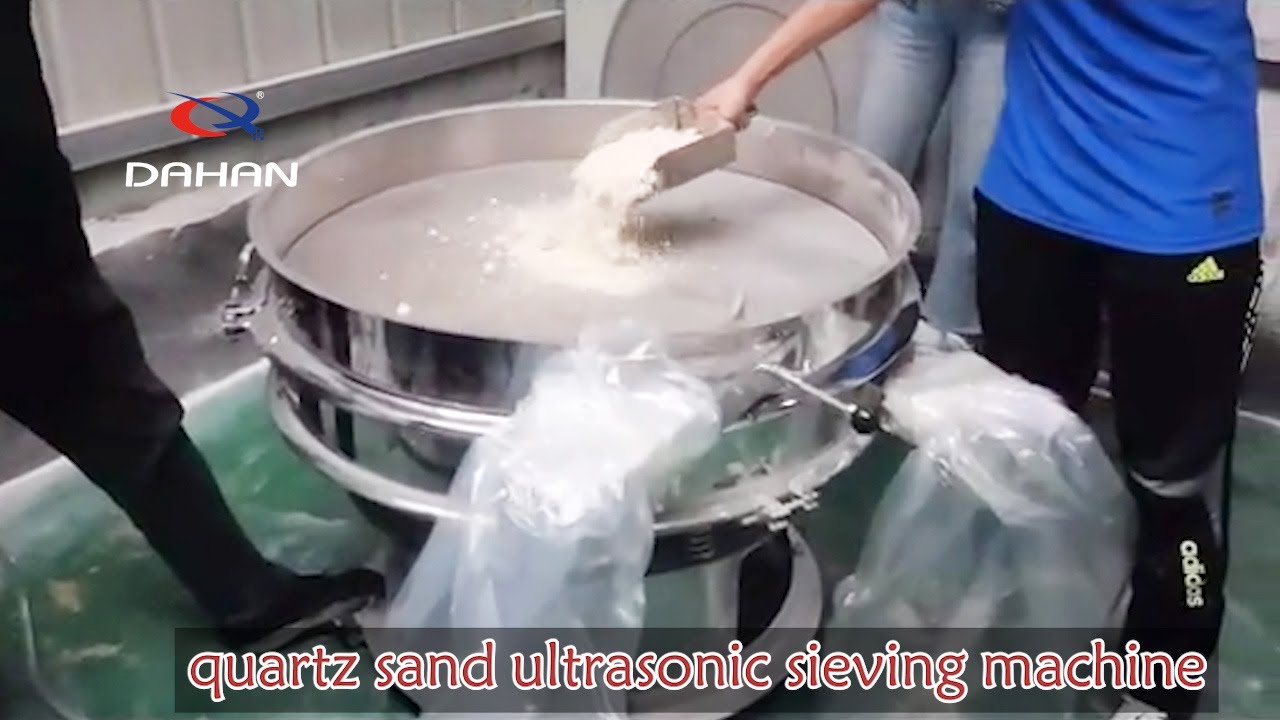quartz sand ultrasonic sieving machine
