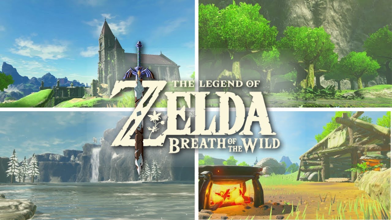 Legend of Zelda: Breath of the Wild Ambience - The Great Plateau
