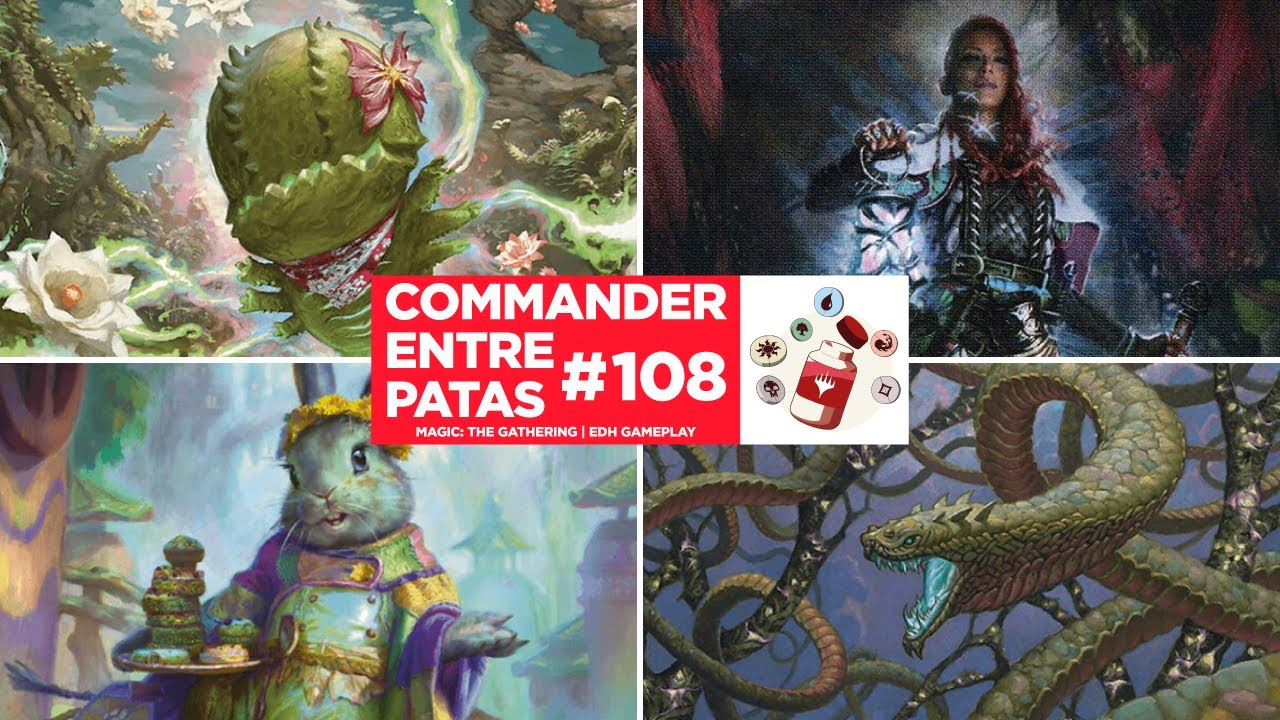 Commander Entre Patas #108 - Kirri vs Tergrid vs Koma vs Ms. Bumbleflower | EDH | MTG