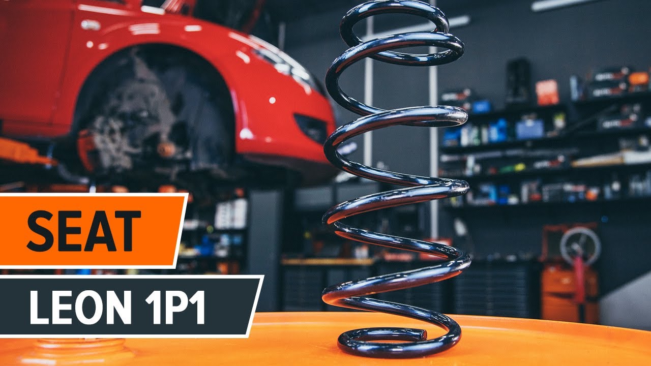 Wie SEAT LEON 1P1 Fahrwerksfedern vorne wechseln [AUTODOC TUTORIAL]
