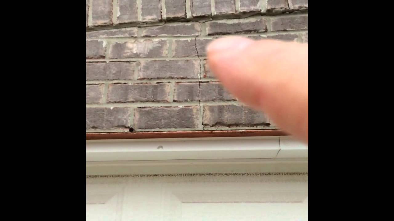 Georgia Home Inspection Finds Brick Veneer Cracks | (678) 971-2633 | Call Us!