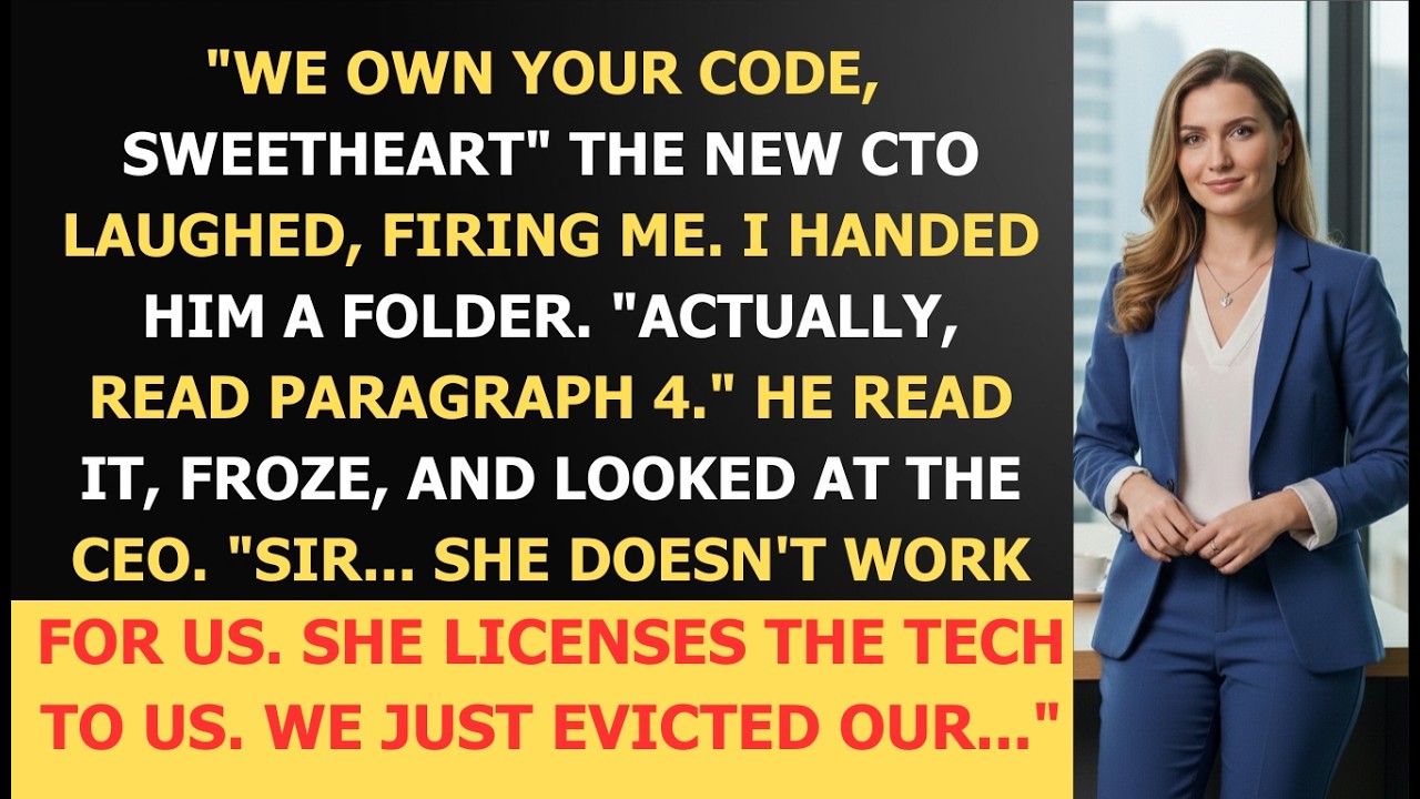 CTO Fired Me For My Code – I Owned the License  Corporate Checkmate