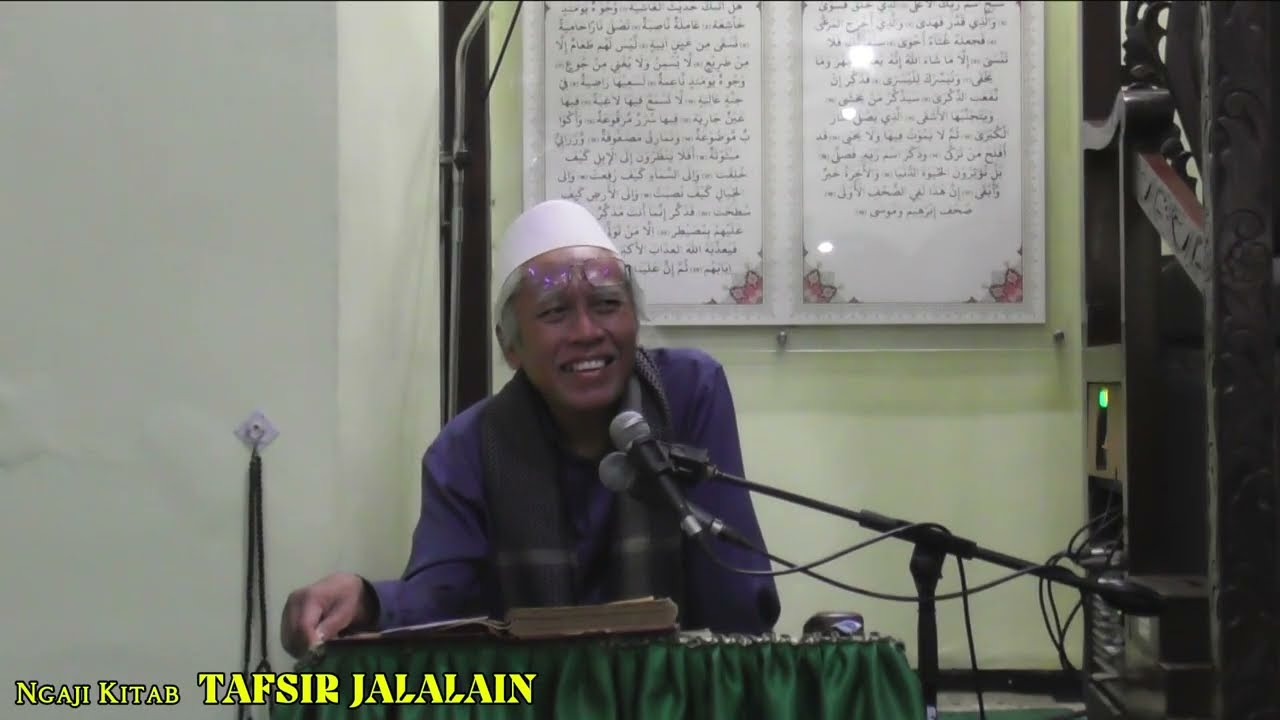 Ngaji Kitab Tafsir JALALAIN Surat AL-BAQARAH Ayat 102 [Lanjutan-2] di asuh KH IMAM MAKRUF