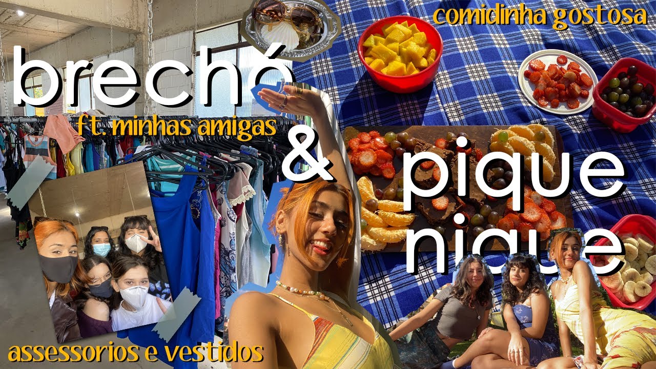 vlog de inverno | brechó, reencontrando minhas amigas e piquenique!