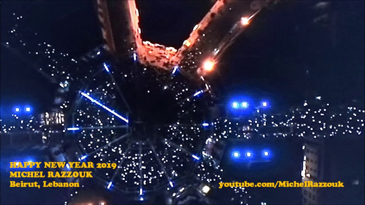 Happy New Year 2019 Beirut, Lebanon (2018-12-31 / 2019-01-01)
