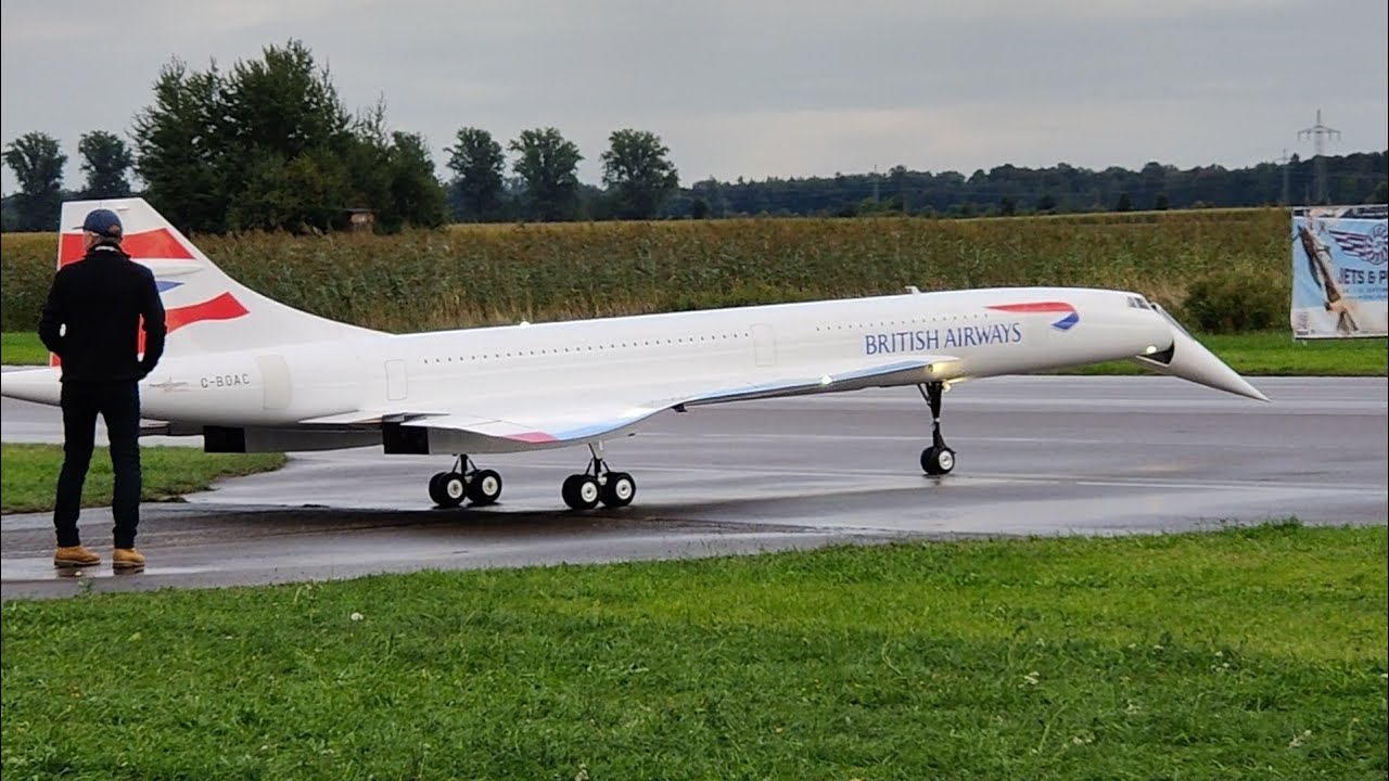Concorde RC Flight - Jets and Props 2022