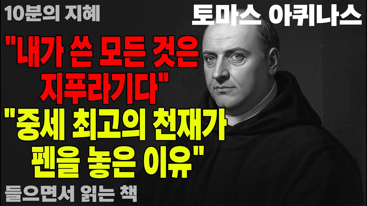 《이성과 신앙의 다리 – 토마스 아퀴나스의 철학》 | 오디오북 | 종교 | 철학 | 인문학 | 신학