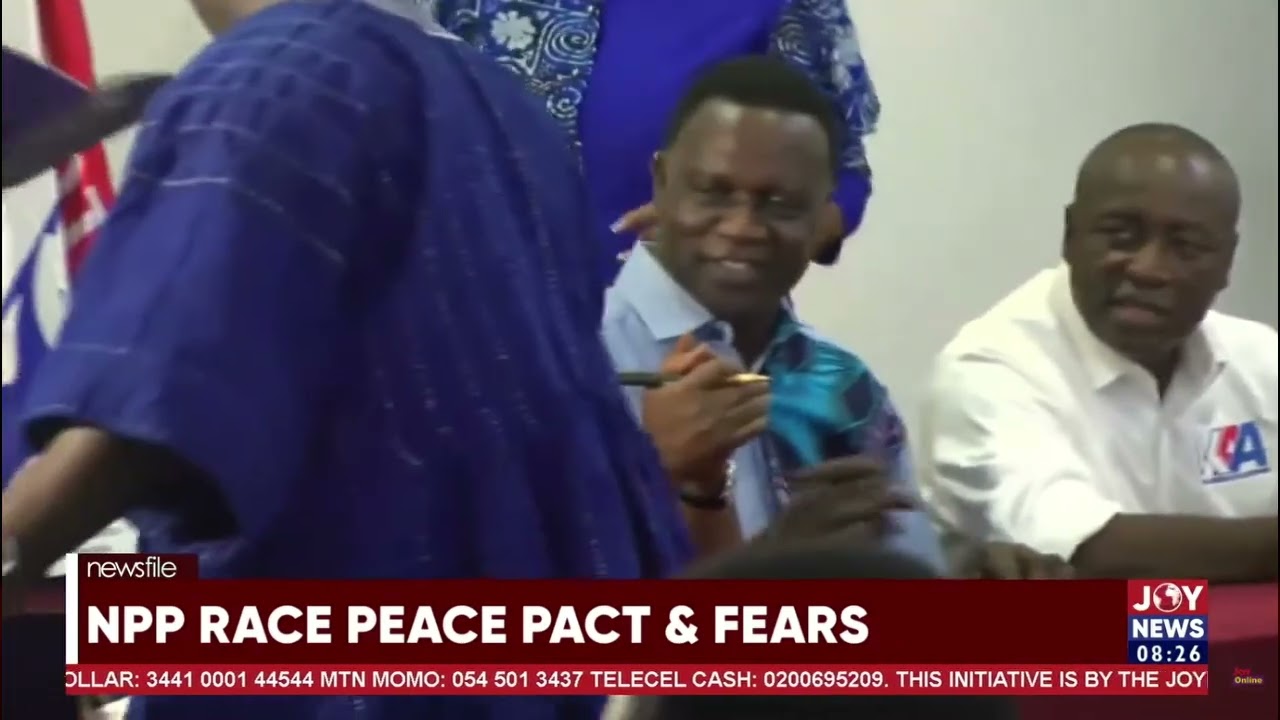 Prof. Gyampo backs NPP peace pact, questions silence of party elders over indiscipline