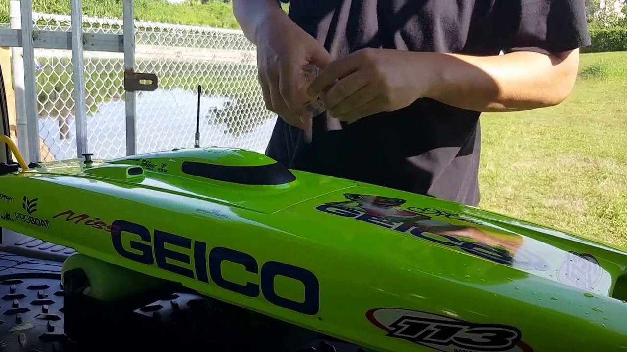 Proboat Miss Geico 29 V3 (speed test)