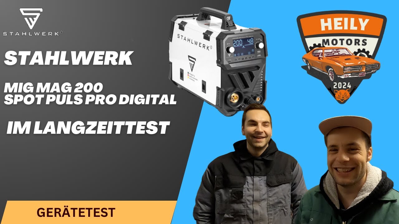 STAHLWERK MIG MAG 200 Spot Puls Pro Digital im Langzeittest 🔧 Unser Fazit nach 3 Monaten