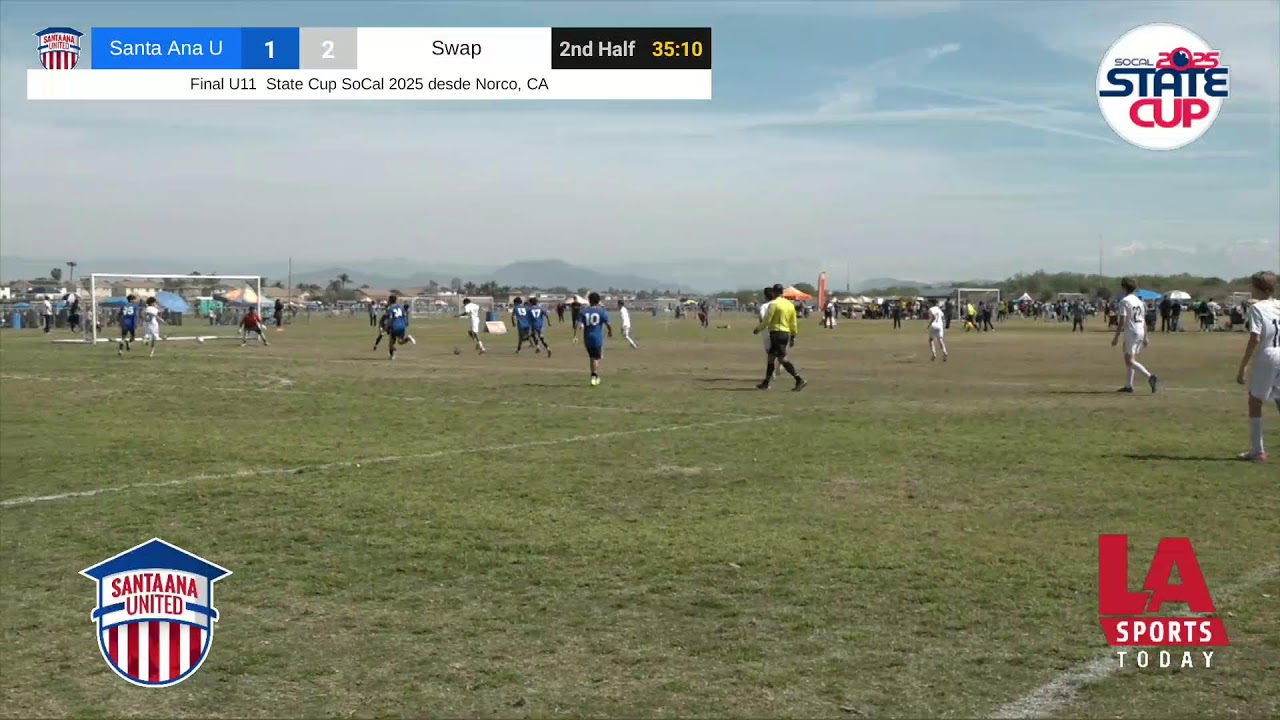 Final: Santa Ana United vs Swap, State Cup SoCal 2025 desde Norco, CA