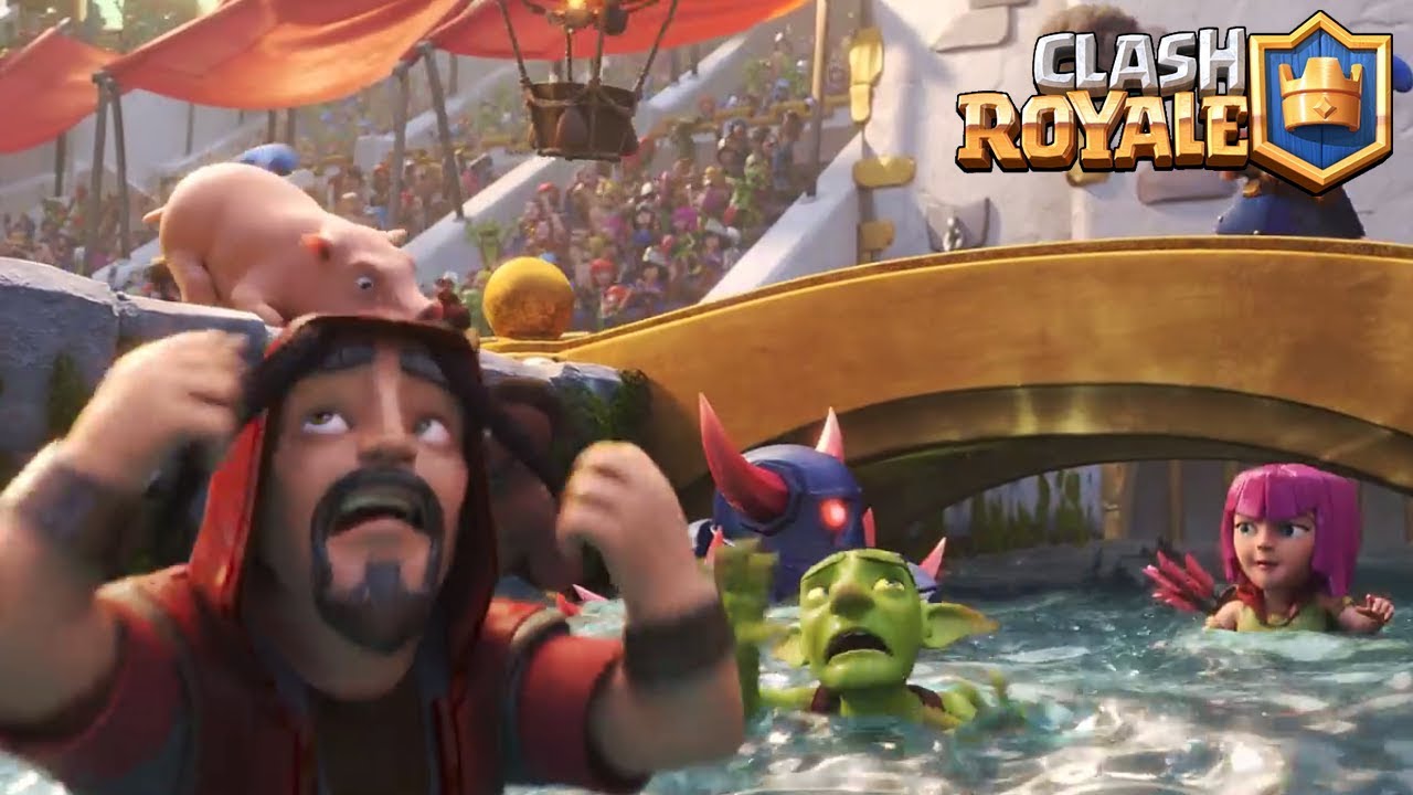 CLASH ROYALE - O FILME (TODAS ANIMAÇÕES)