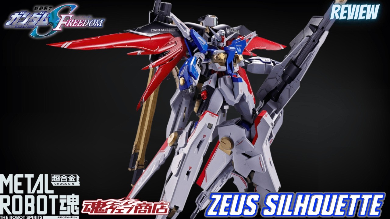 Metal Robot Spirits Destiny Gundam Spec II Zeus Silhouette Review!