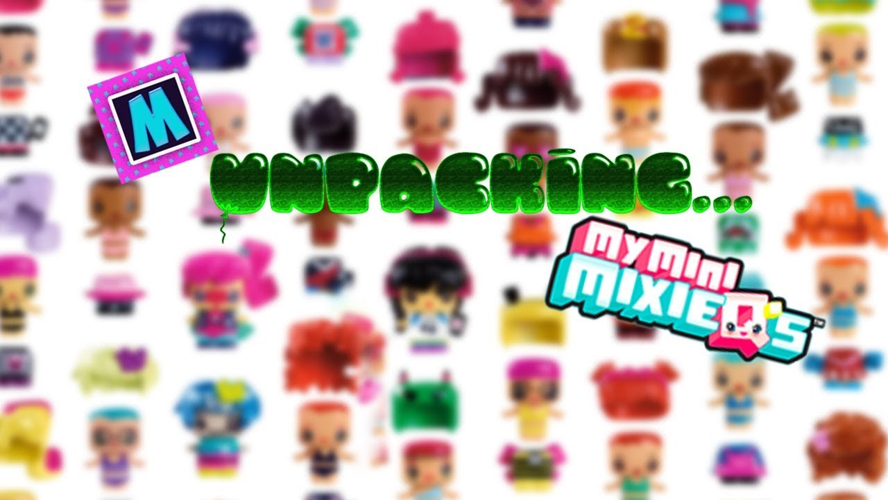 My Mini Mixie Q`s  распаковка BOX unpacking collection