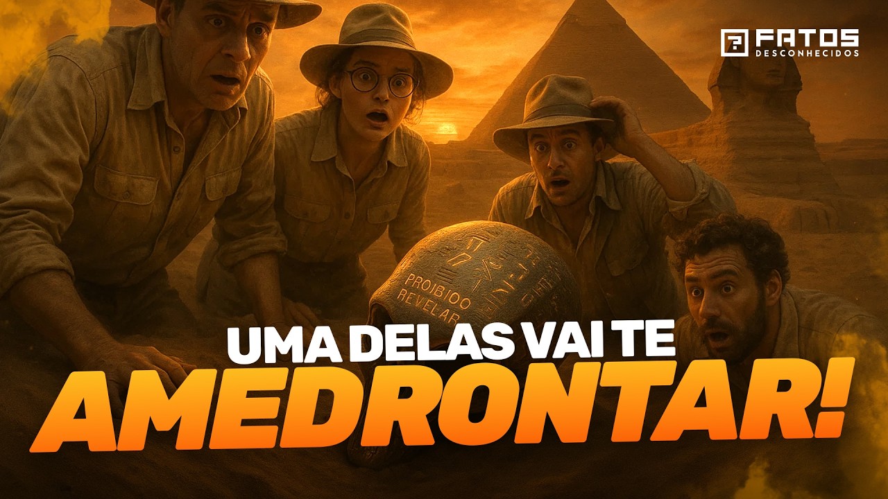 9 DESCOBERTAS Bastante ESTRANHAS sobre o Antigo EGITO!