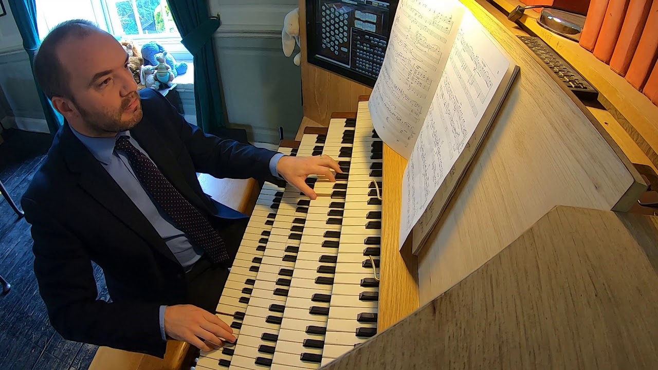 Daniel Cook plays Alleluyas by Simon Preston