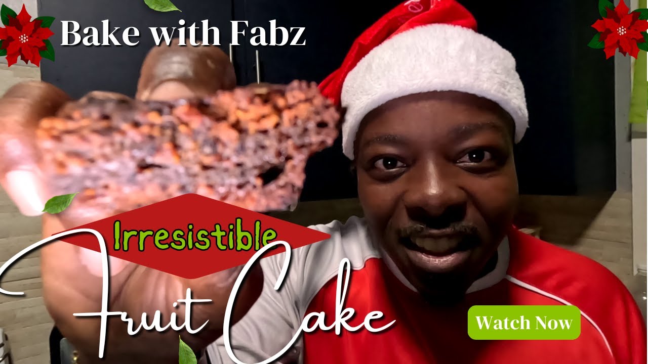 BAKE WITH FABZ: НЕОТРАЗИМЫЙ РОЖДЕСТВЕНСКИЙ ФРУКТОВЫЙ ТОРТ | VLOG #fabzvibration #christmas #cooki...