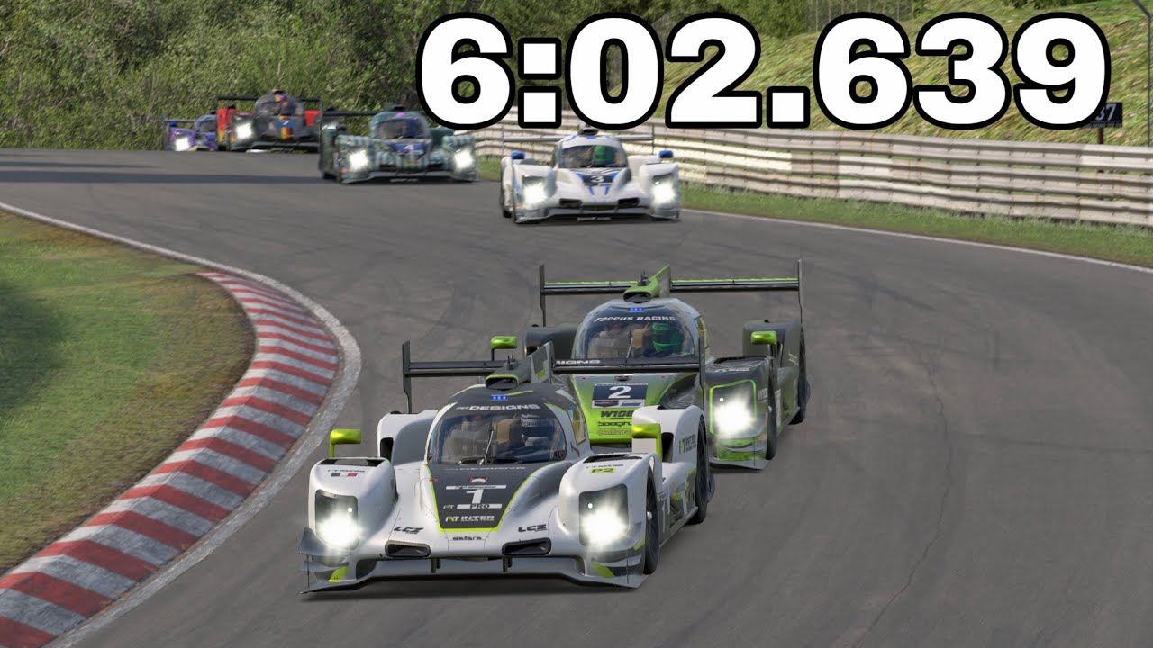 Race lap around Nordschleife in LMP2 (without Draft) | IRacing