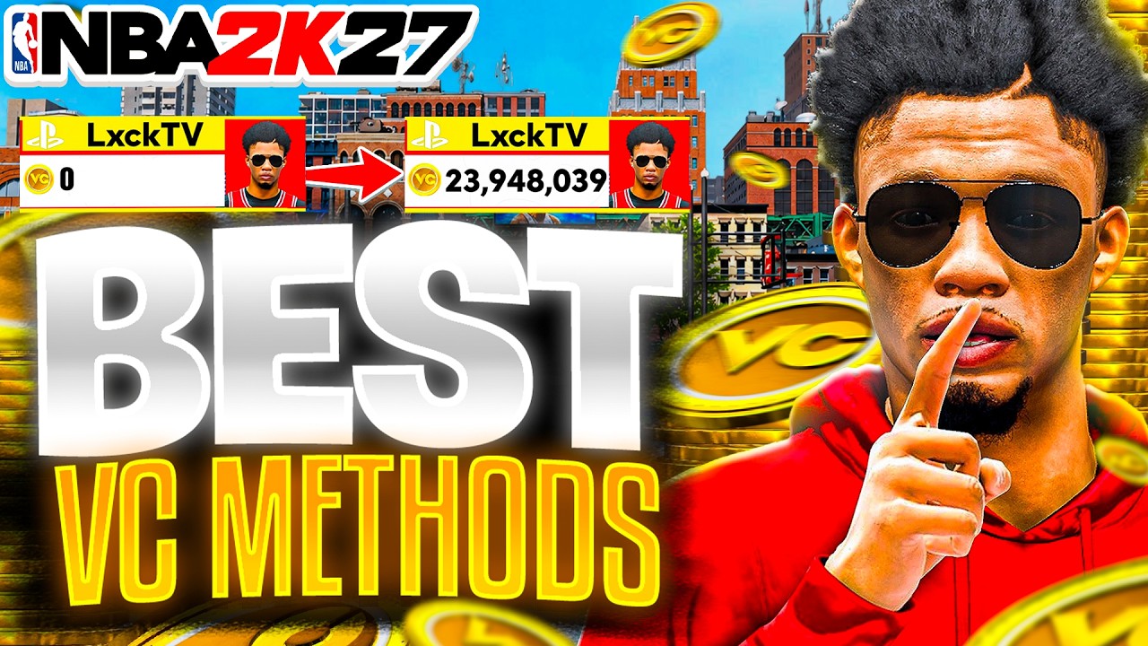 BEST VC METHOD in NBA 2K27! MAKE MILLIONS OF VC FAST! GO FROM 60&ndash;99 NO MONEY SPENT! VC METHODS 2K27