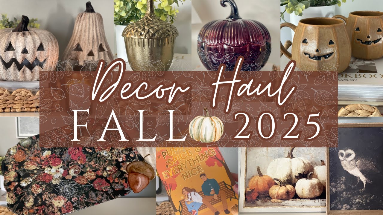 2025 Fall Haul 🍁 Halloween 2025 | Decor Finds | FALL Finds 2025 | NEW Arrivals Styling Ideas 2025