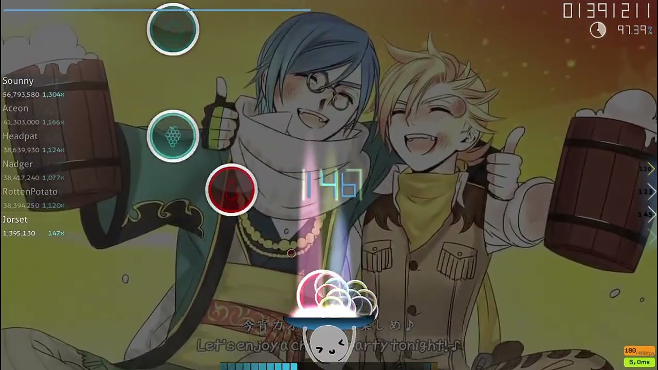 osu!    Hitoshizuku x Yama    Party Party Ultimate Party
