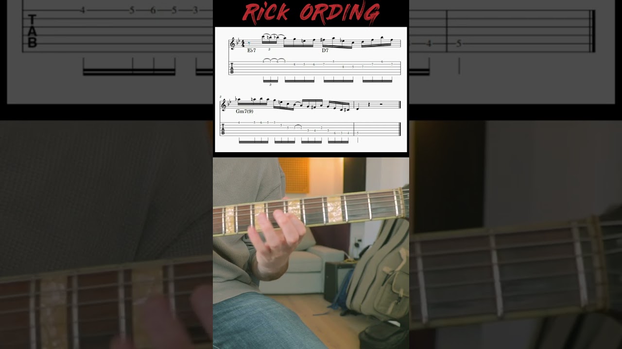 When you find a perfect lick (Jazz Guitar)