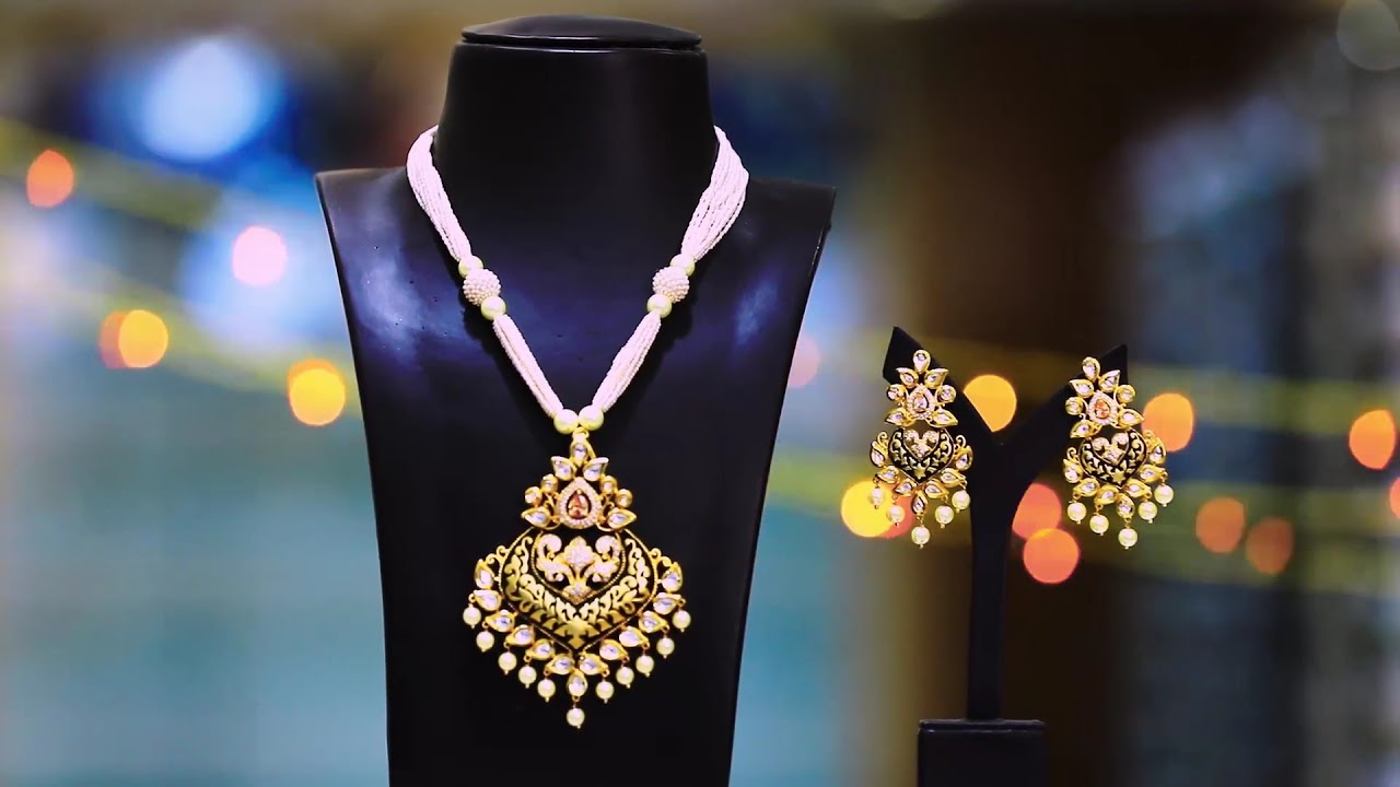 Exclusive Zircon Necklace Sets | Kushals Fashion Jewellery