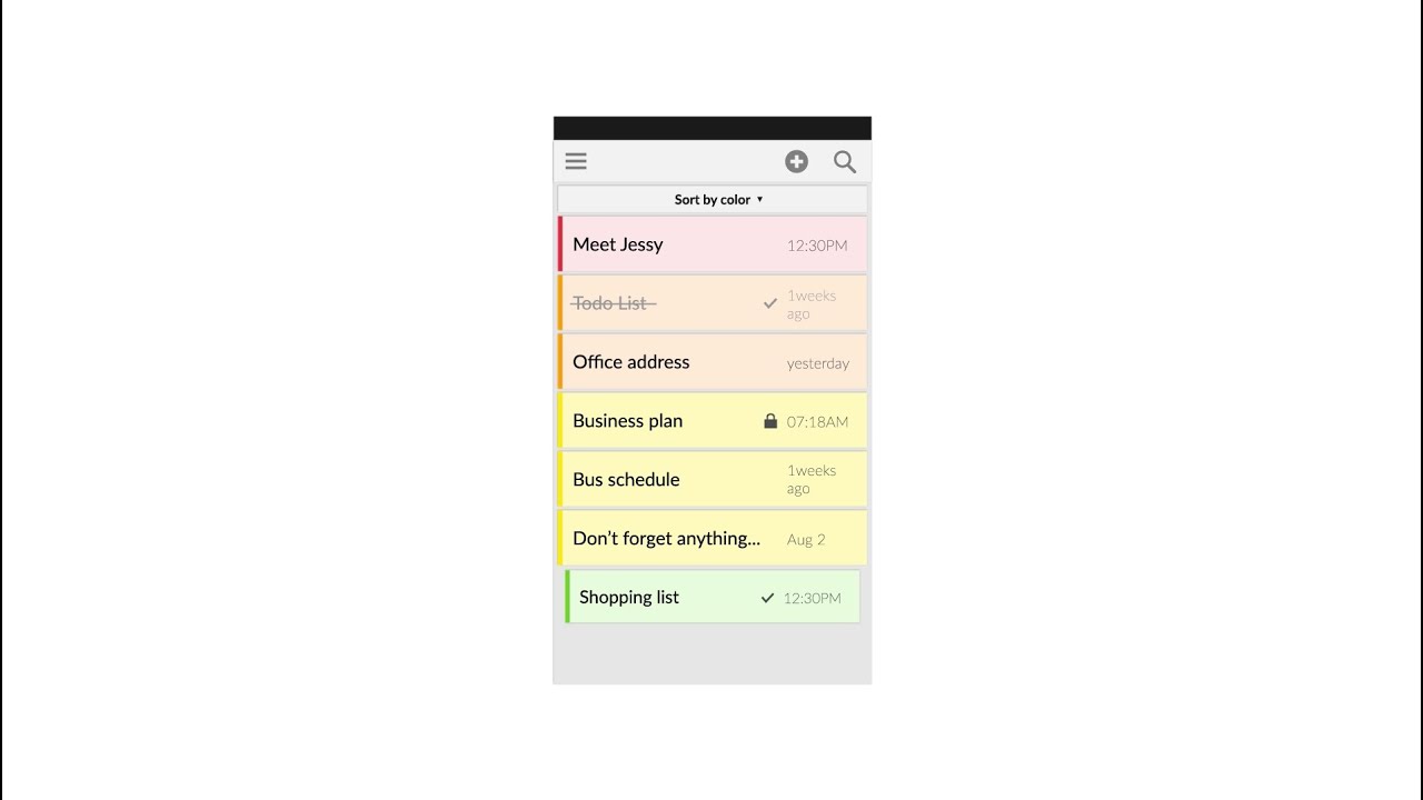 Meet ColorNote app for Android_notepad tutorial カラーノート アンドロイドの人気メモ帳アプリ