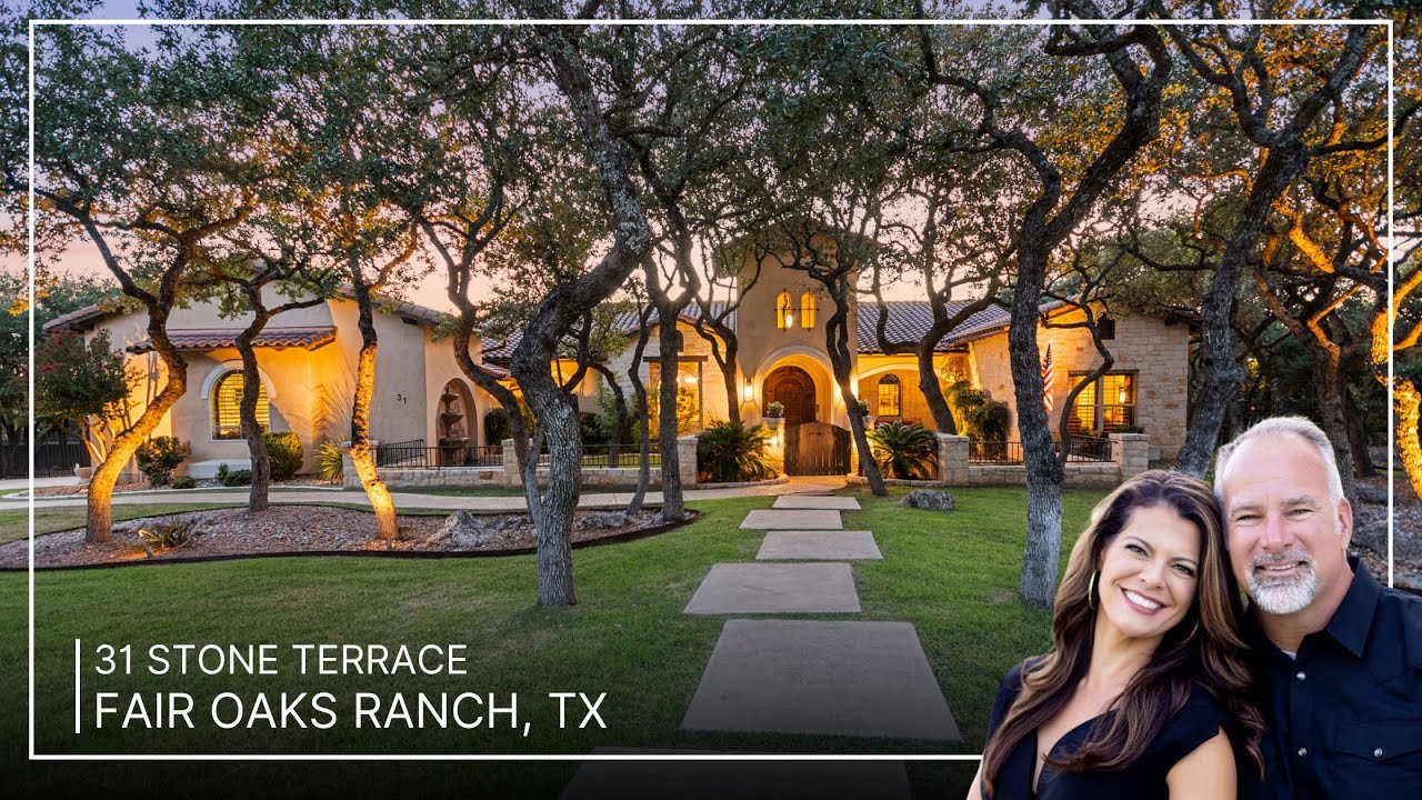 Luxury Home Tour | Santa Barbara–Style Villa in Fair Oaks Ranch, TX